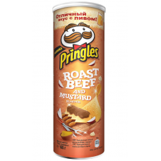 Pringles Ростбиф с горчицей Картофельные чипсы 165гр