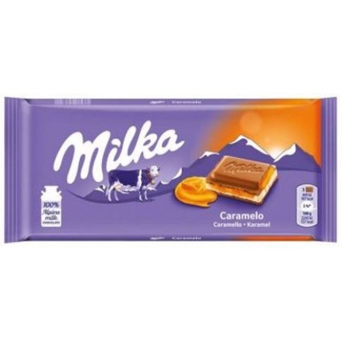 Milka Caramel Cream, 100 g.