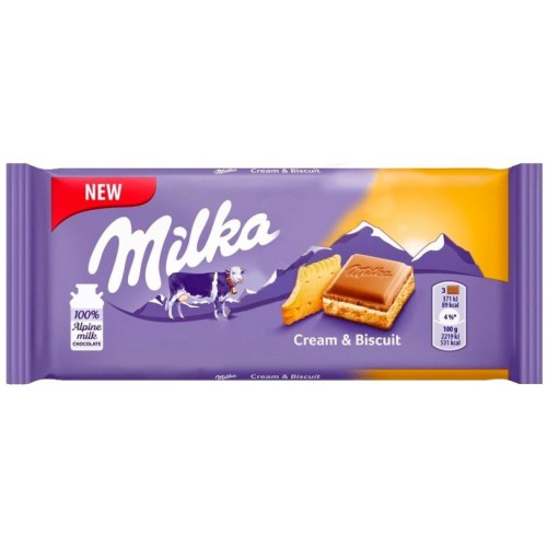 Milka Biscuit Cream, 100 g.