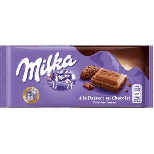 Milka Desert Chocolate, 100 g.