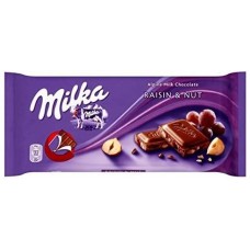 Milka Raisin & Nuts, 100 g.