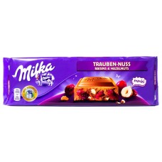 Milka Raisin & Nuts, 300 g.