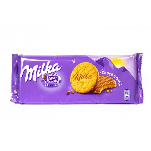 Печенье Милка цельнозерновое с шоколадом ( Milka Choco Grains Cookies )