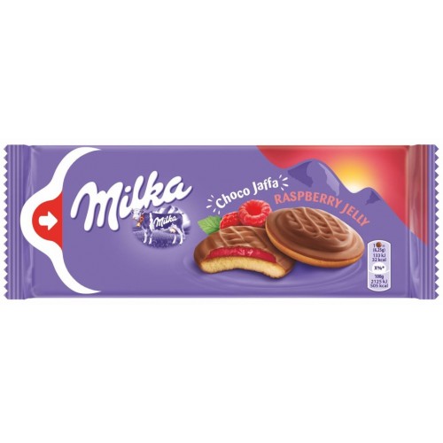 Печенье Milka Jaffa Raspberry Jelly Cookies, 147g