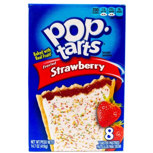 Pop Tarts Frosted Strawberry (Печенье с клубничной начинкой)