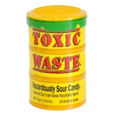Конфеты Toxic Waste Yellow (Супер кислые леденцы Токсик Вейст)