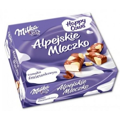 Шоколадные конфеты Milka Альпийское Молоко