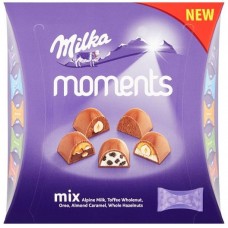 Шоколадные конфеты Milka Moments Toffee Mini Mix