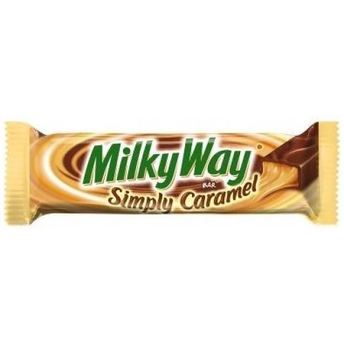 Шоколадный батончик Milky Way Simple Caramel 54,1гр.