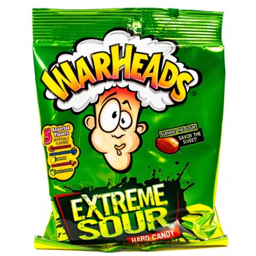 Карамель WarHeads Extreme Sour