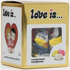 Жевательные конфеты Love Is Золото, 105 g.