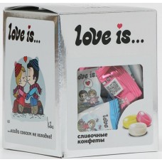 Жевательные конфеты Love Is Серебро, 105 g.