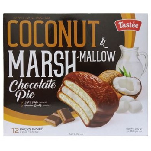 Coconut Marshmallow Chocolate Pie 300