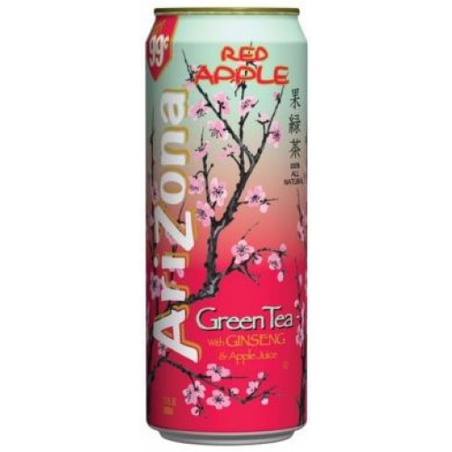 Arizona Green Tea with Ginseng and Red Apple