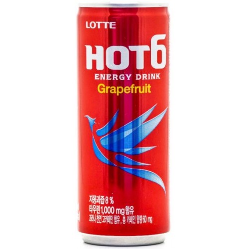 Тонизирующий напиток Hot6ix Грейпфрут 250 мл