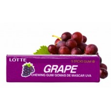Жевательная резинка Lotte Grape, 12,5 g.