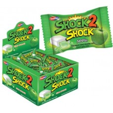 Жевательная резинка Shock 2 Shock Apple 4g.